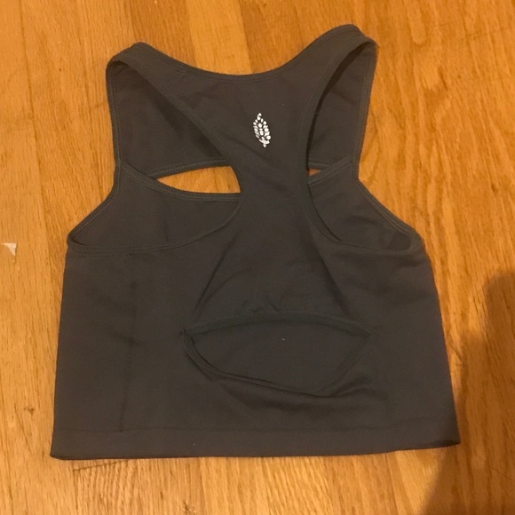 NWOT free people grey sports tank - Picture 2 of 2